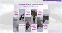 Desktop Screenshot of icebiking.yukishigure.com